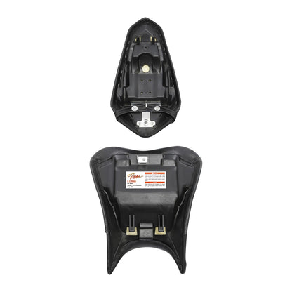 Driver Passenger Seat for Kawasaki Ninja 400 Z400 (2018–2024) Black