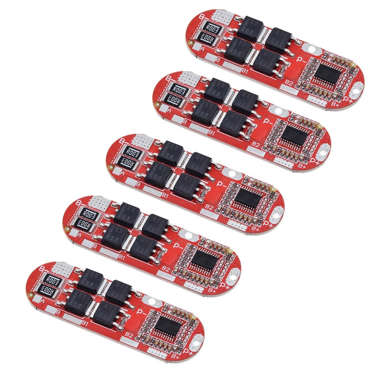 Set of 4 BMS Protection Boards 5S 25A for Li-ion Battery Pack
