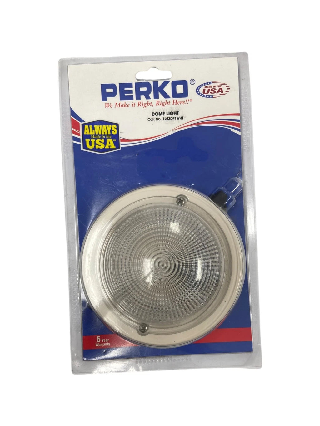 Perko Dome Light for Exterior Surface Mount (5in Diameter)