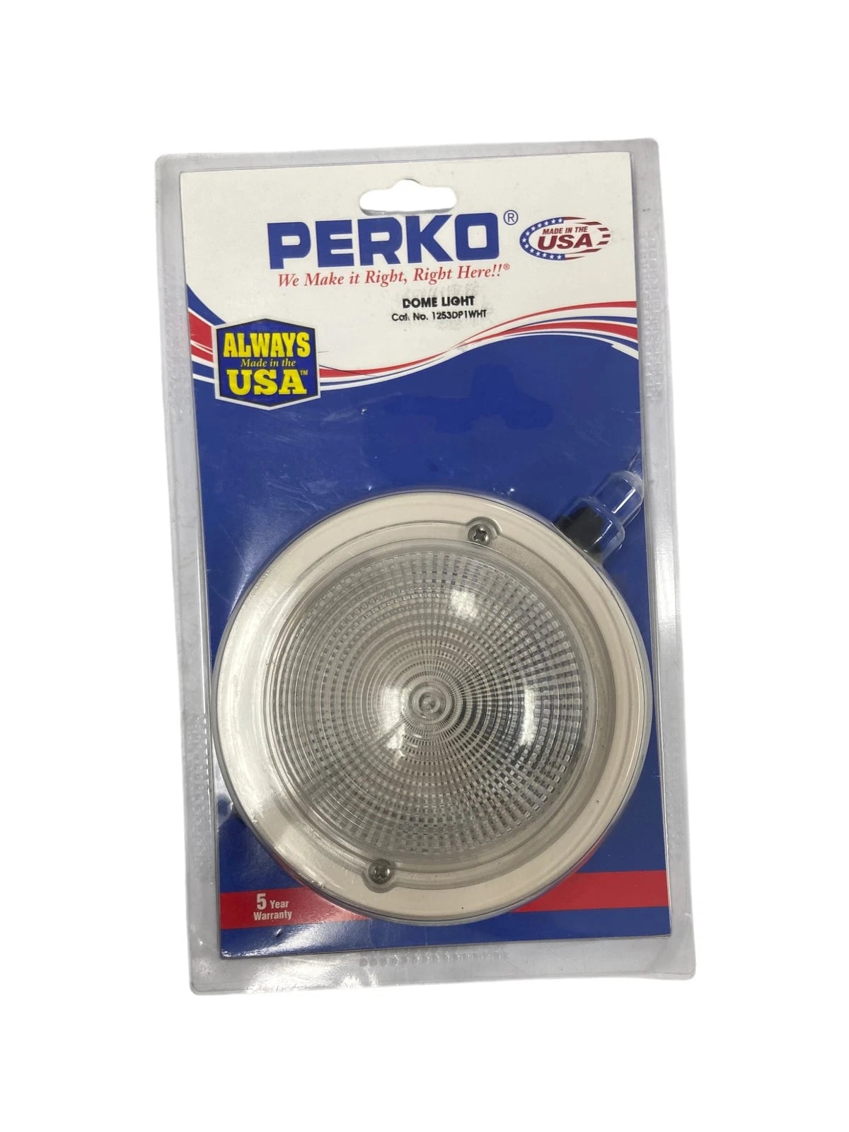 Perko Dome Light for Exterior Surface Mount (5in Diameter)