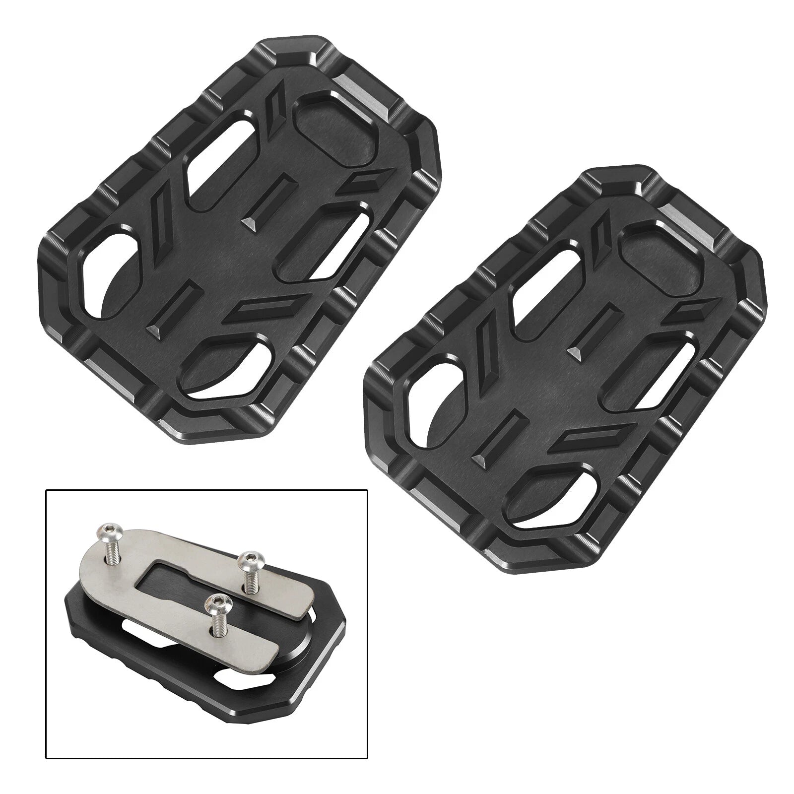 Foot Pegs Enlarger for Triumph Scrambler 1200, Tiger 900 (2019–2023)