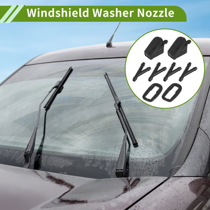 Set of 1 Windshield Washer Nozzle with Hose Connector for Mini (No.61667146377)