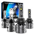 HB3/9005 + H11 Combo LED Headlight Bulbs for Universal Fit (6500K)