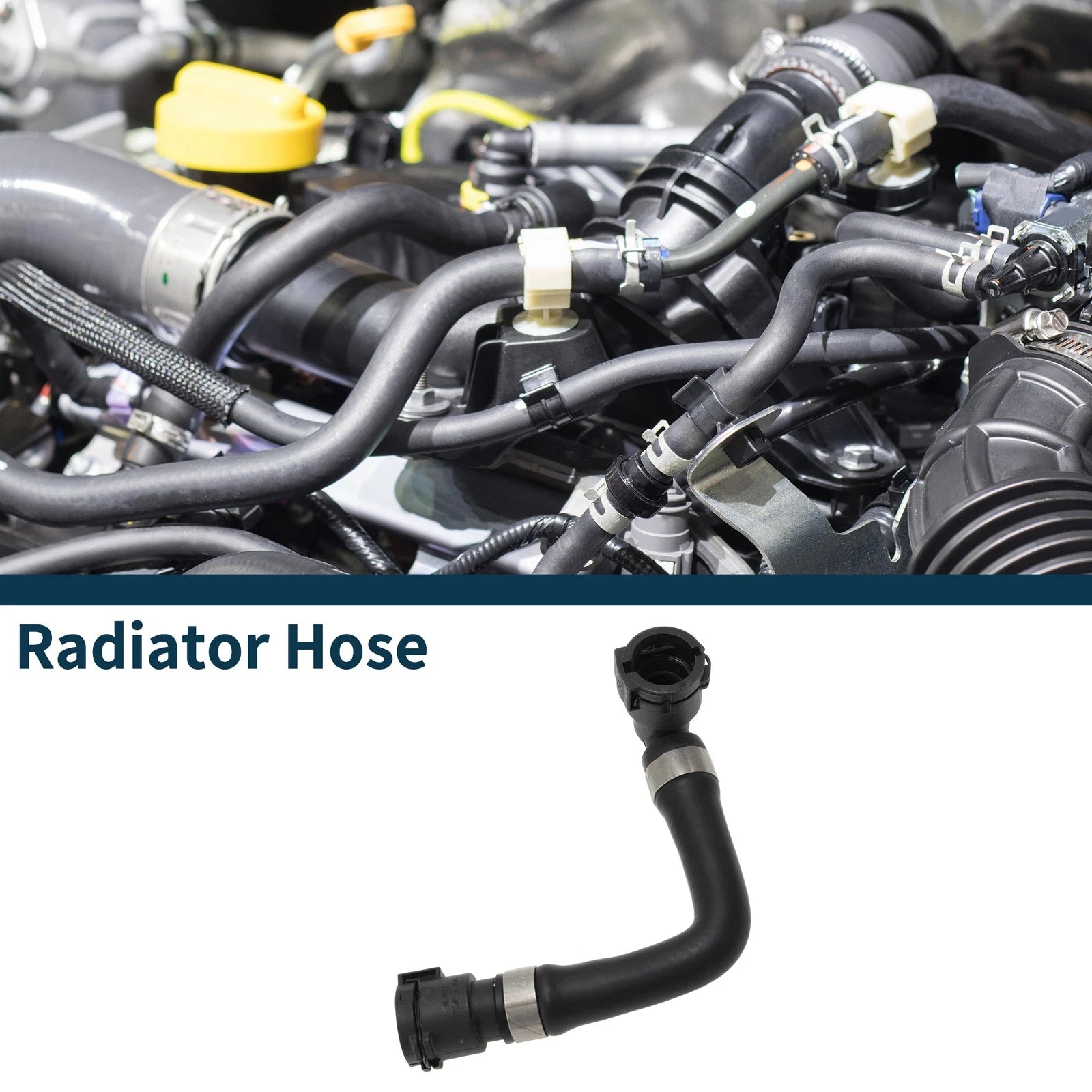 Radiator Hose Replacement for BMW 5 Series E39 1995–2003 Cooling Liquid Pipe