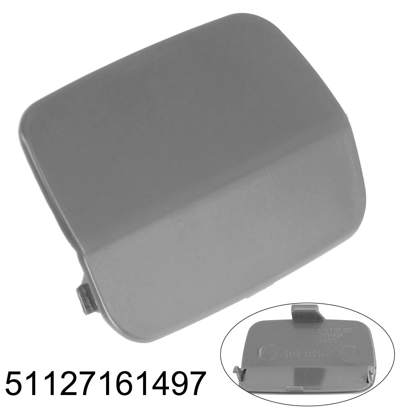 OE Replacement Rear Bumper Tow Hook Eye Cover for BMW 3 Series E92 E93 (2007–2013)
