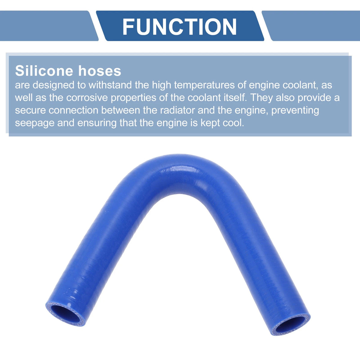 25mm Silicone Elbow for Intercooler Heater (135 Degree, 4 Layers)