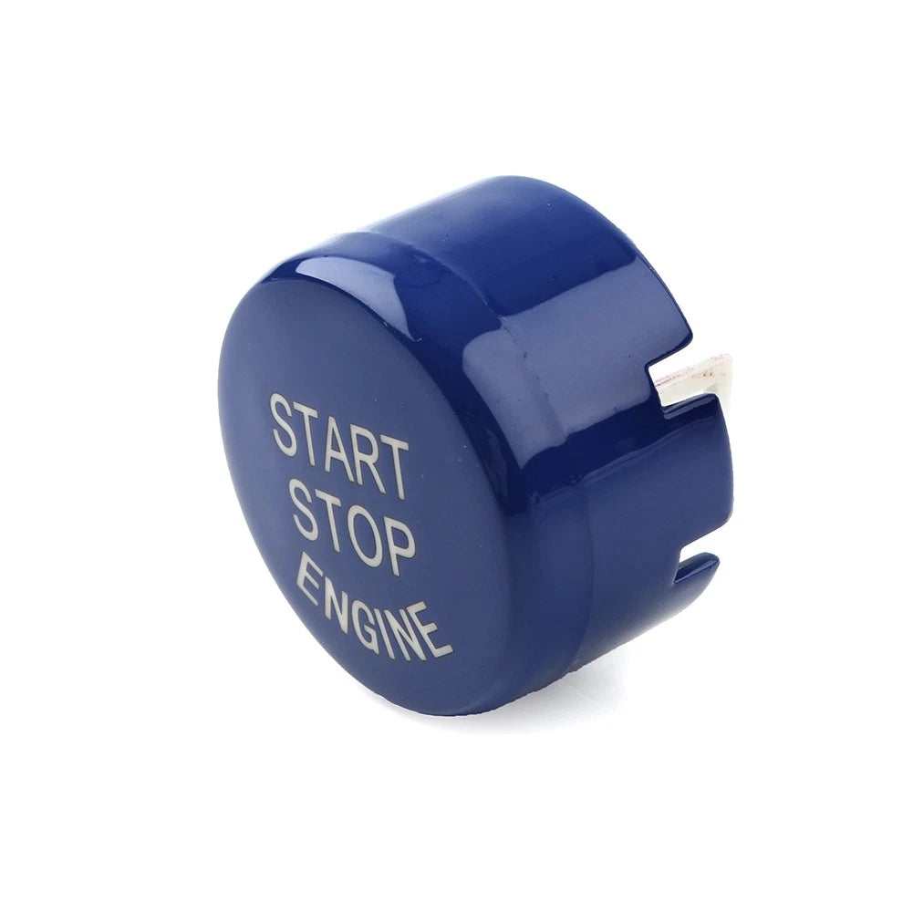 Start Stop Engine Button Switch Cover for BMW F Series (Universal, Blue)