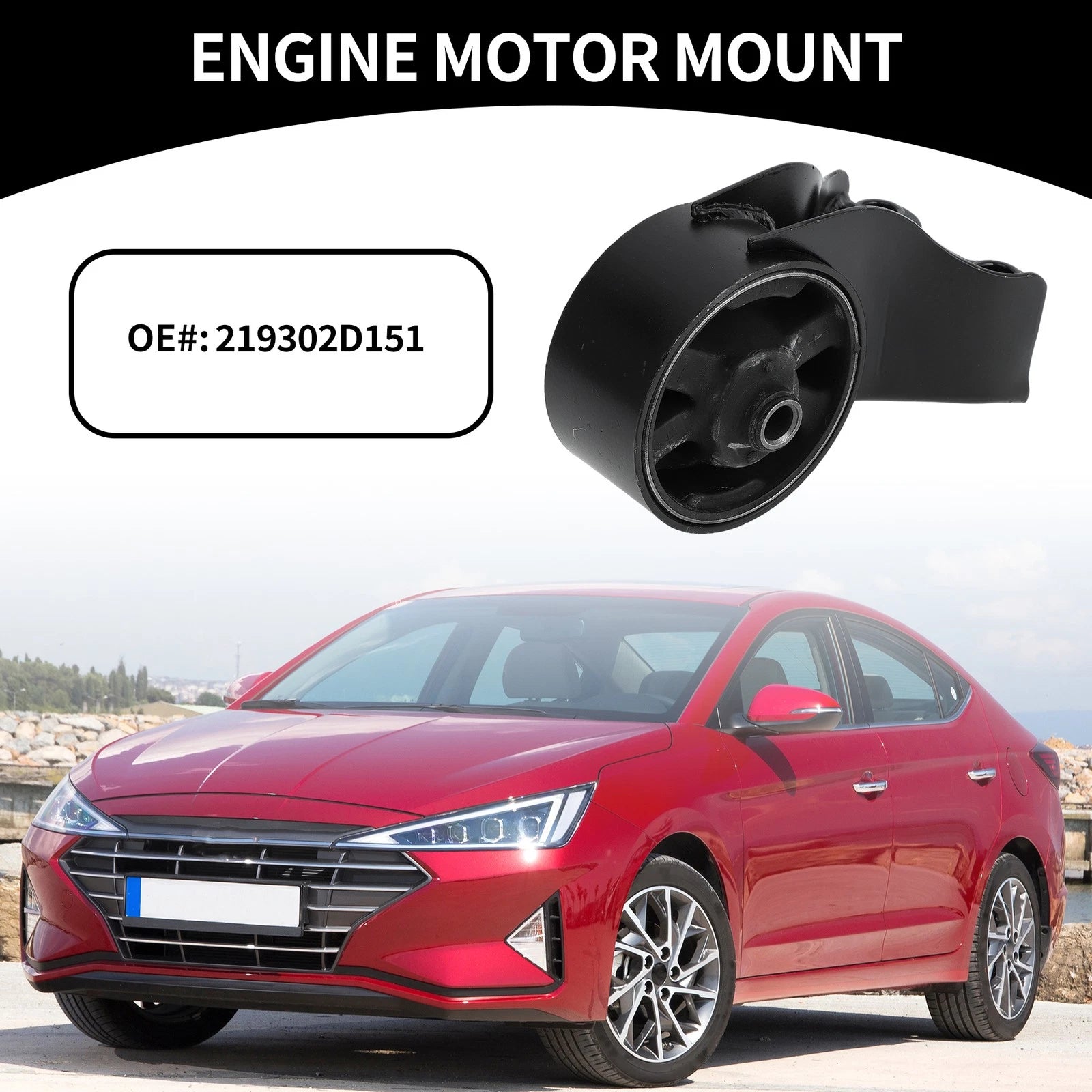 Engine Motor Mount Replacement for Hyundai Elantra GT Sedan (2005–2008)