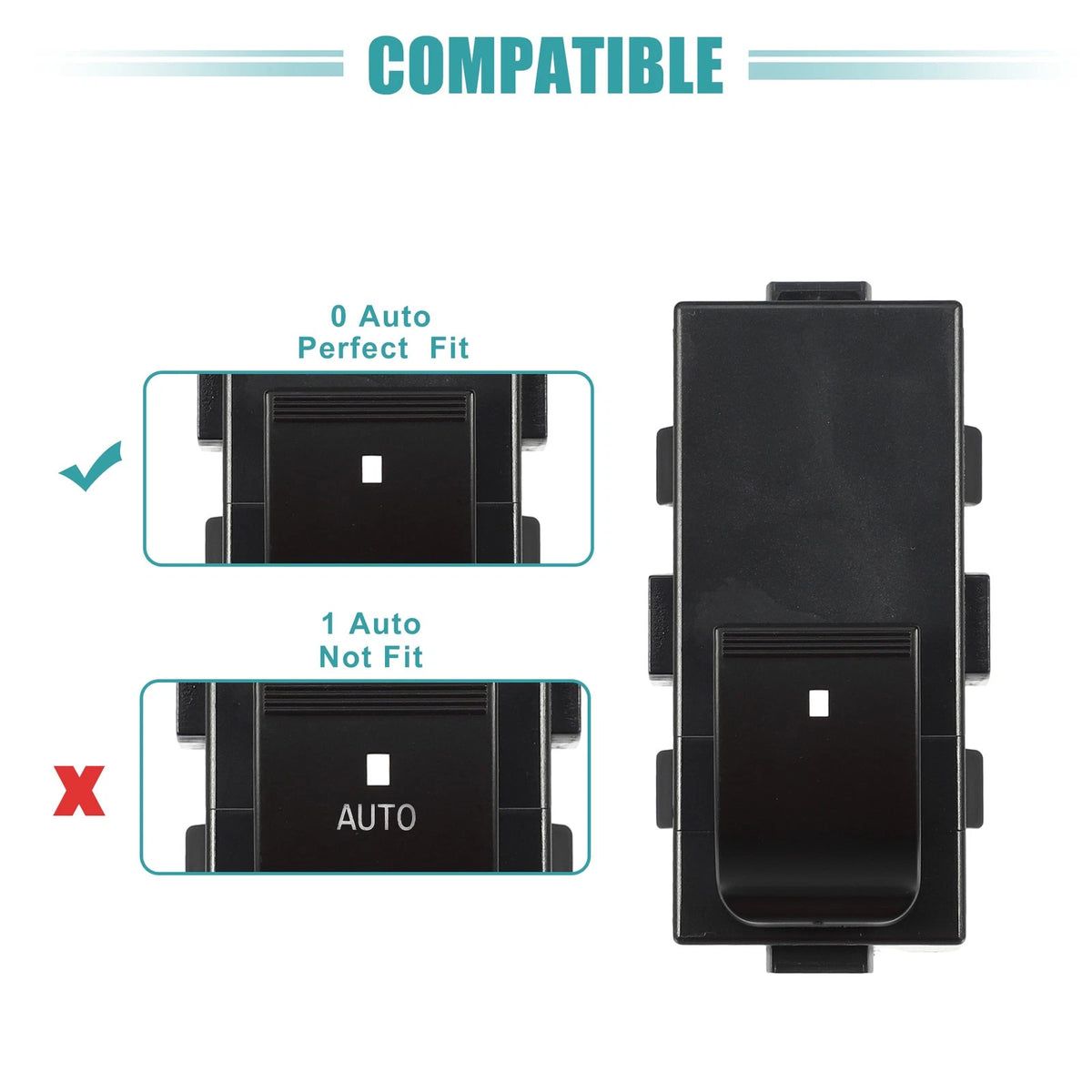 Power Window Switch for Cadillac Escalade, Chevrolet HHR, GMC (No. 22895545)