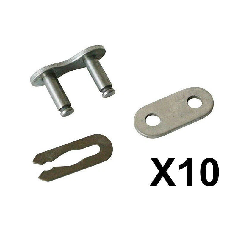 10X Chain Join Links for Motorized Bicycle 49cc 70cc 80cc