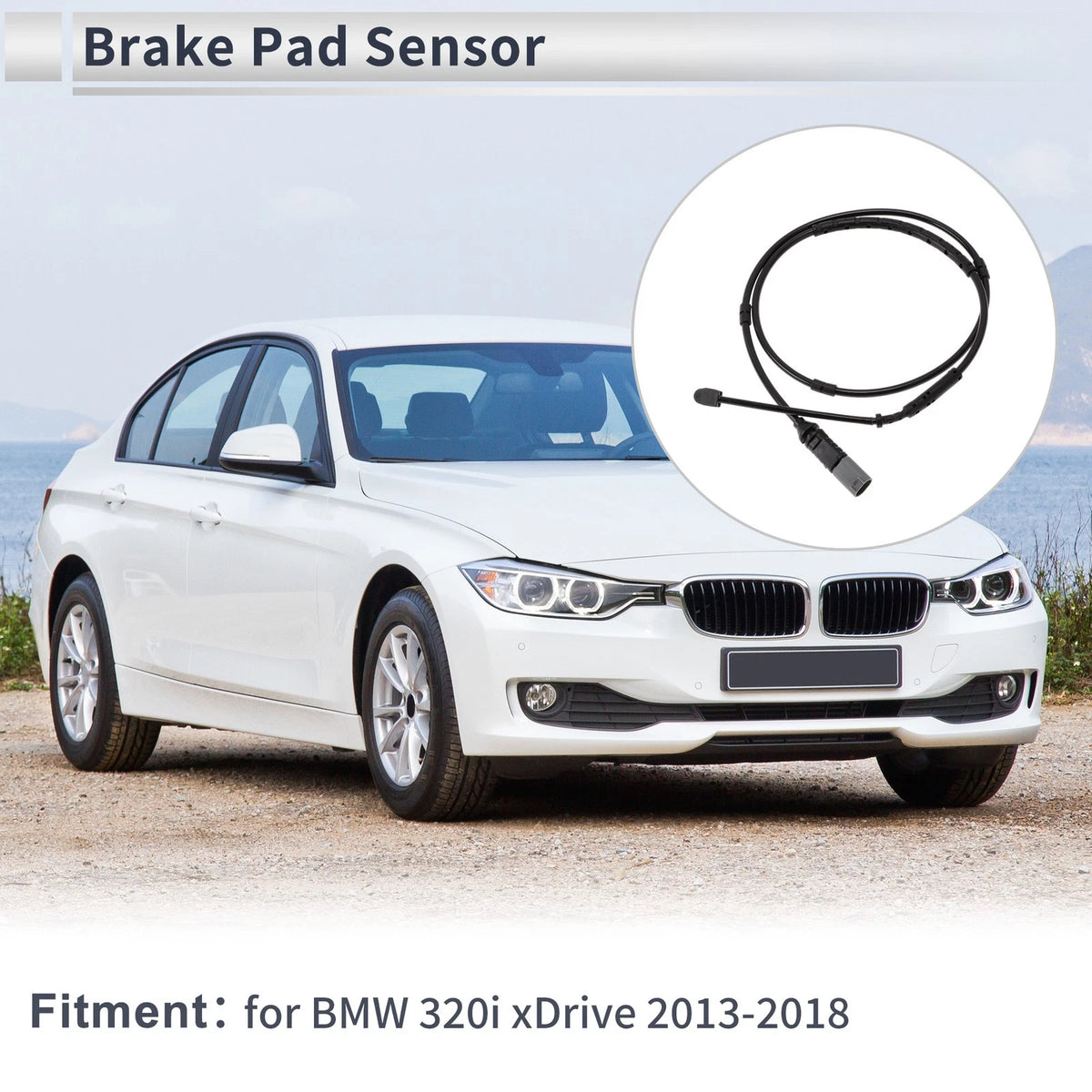 Rear Brake Pad Wear Sensor for BMW 320i xDrive (2013–2018)