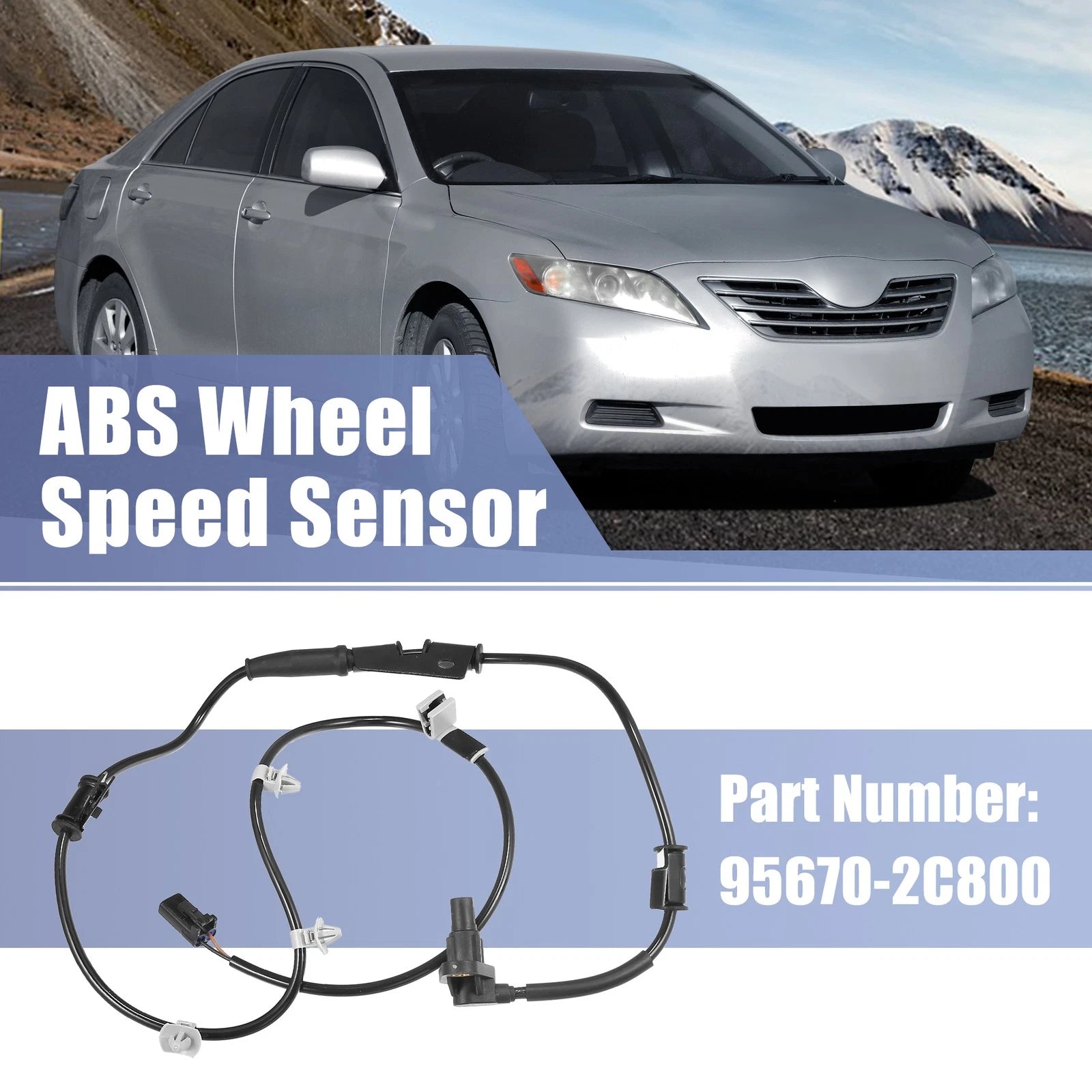 Front Right ABS Wheel Speed Sensor Replacement for Hyundai Tiburon (2005–2008)