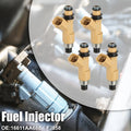 4Pcs Fuel Injector Nozzle Replacement for Subaru Forester Impreza (2005–2010)