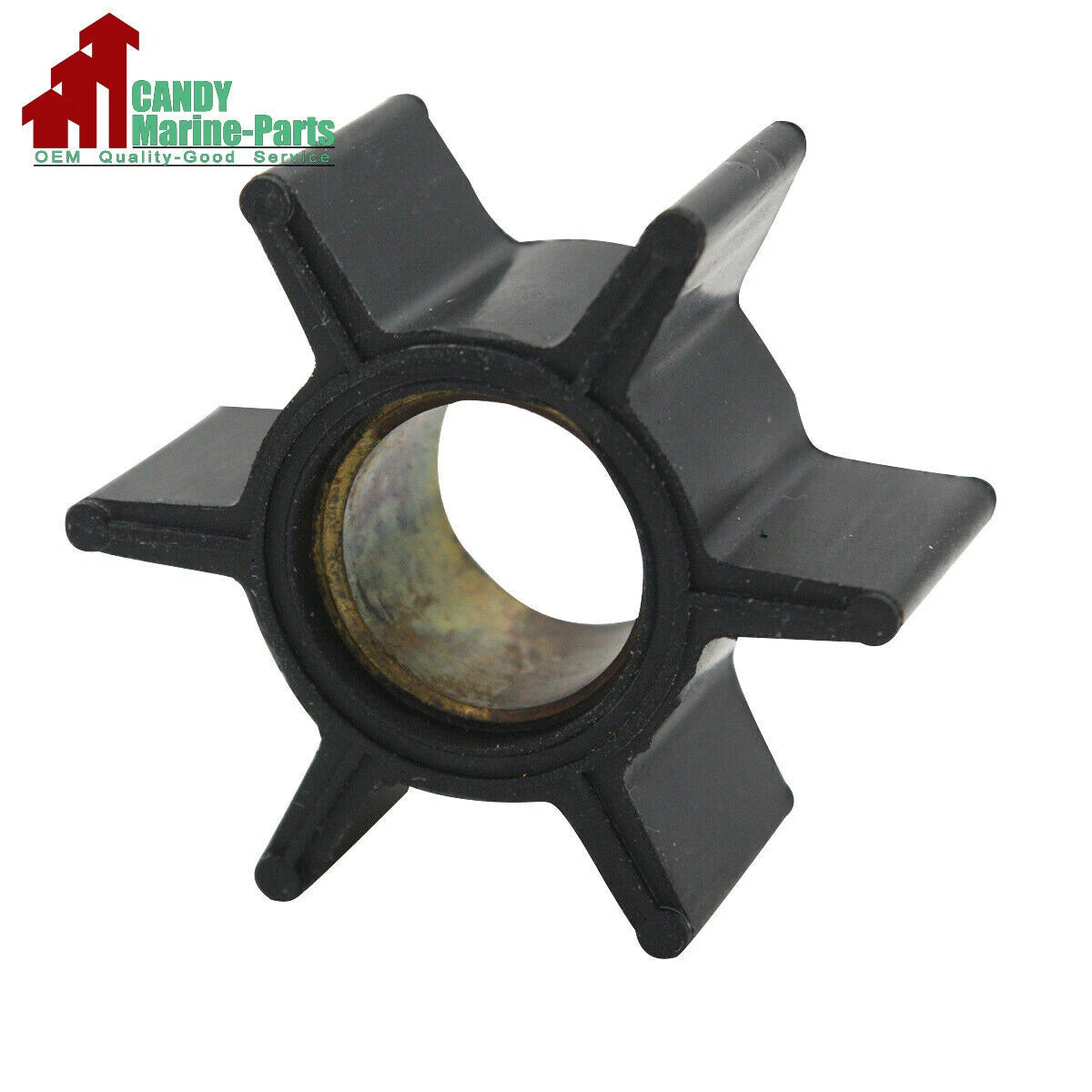 Water Pump Impeller for Mercury Mark 5/6 Outboard Motor (3.5-6 HP, 47-22748)