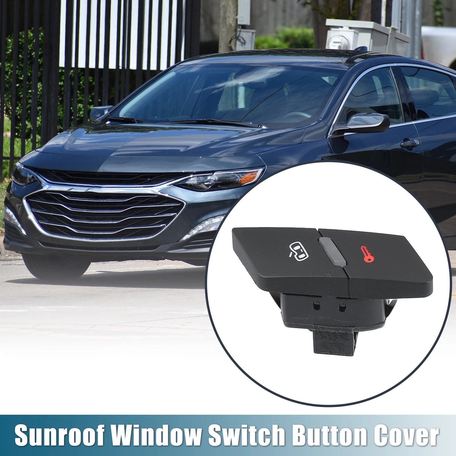 Central Door Lock Switch Button Cover Front Left for Audi A6 (2012–2018)