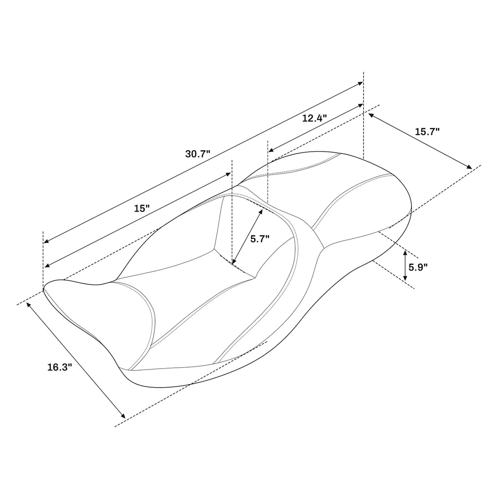 Backrest for Harley Street Glide (2014–2023)
