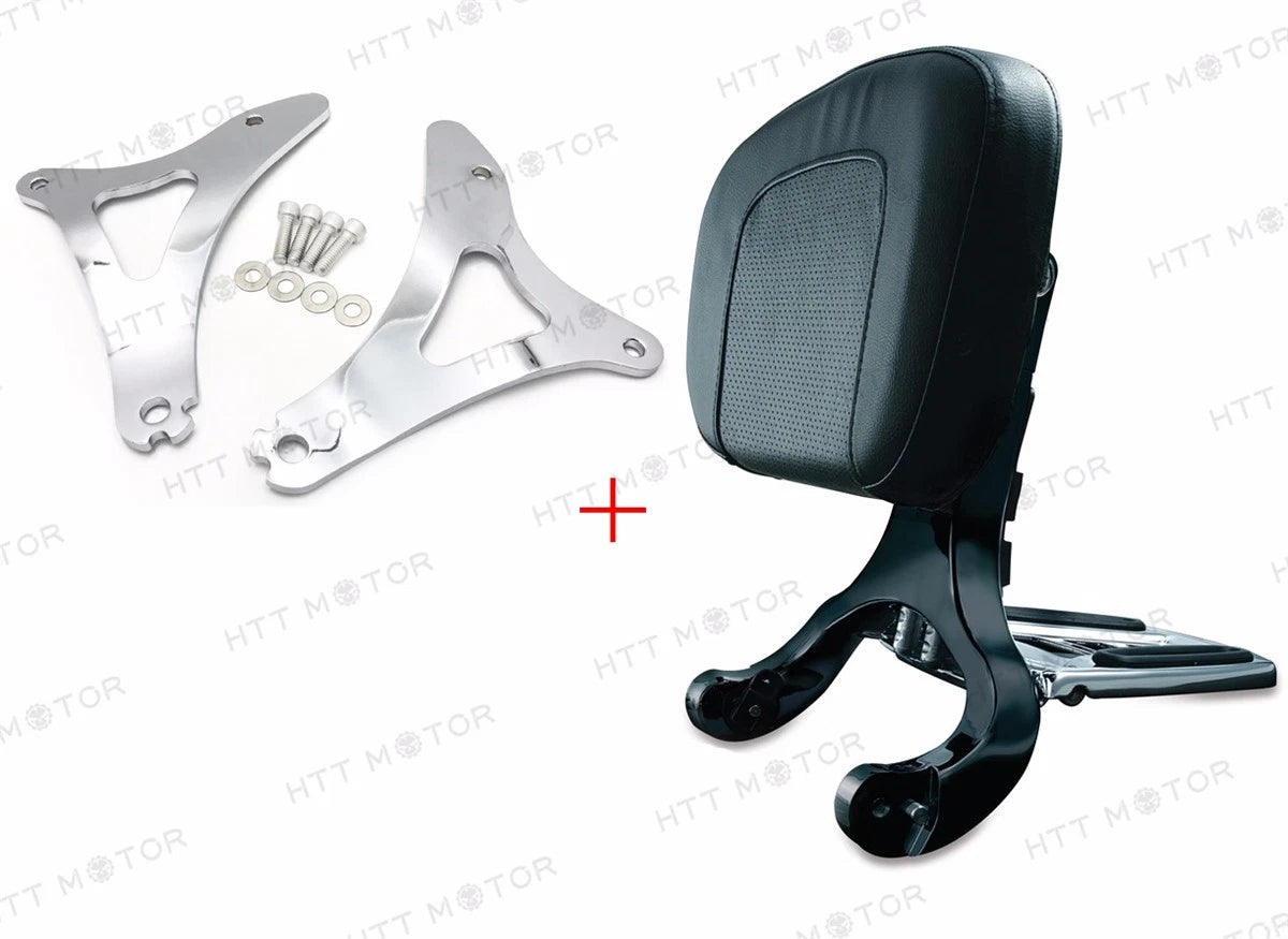 Low Mount Kit & Multi-Purpose Backrest for Harley Touring (2014–2017)