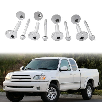 4X Front Lower Control Arm Adjust Bolt Kit for Toyota Tundra Sequoia (2000–2007)