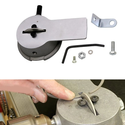 Car Mechanic Piston Ring Filing Tool 80514 with Dual Grit Grinding Wheel