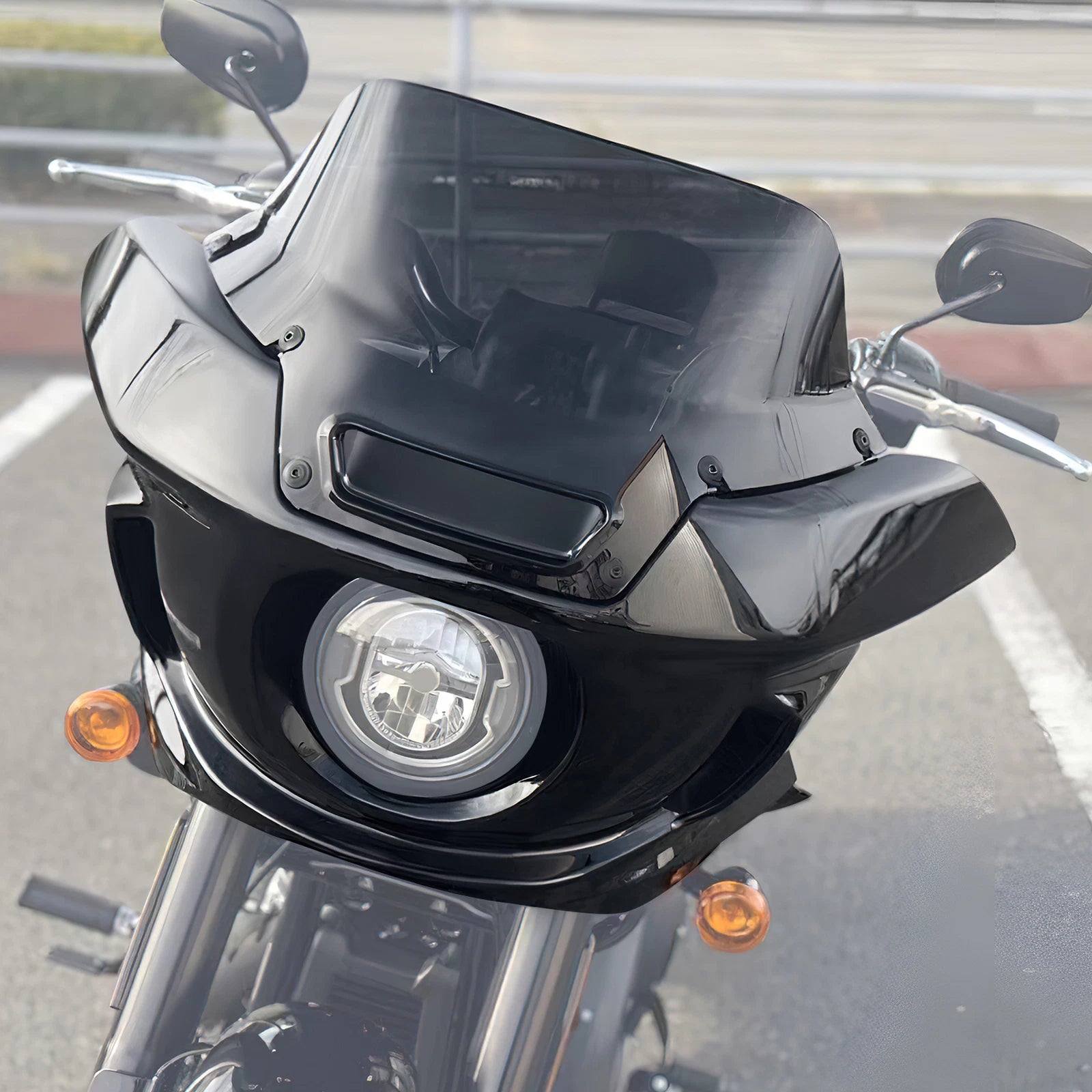 Front Headlight Fairing Windshield for Harley FXLRST (2022–2023)