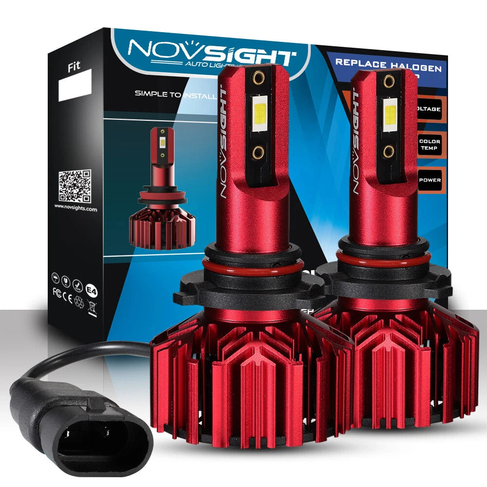 2X 9005 HB3 LED Headlight Bulb Kit for