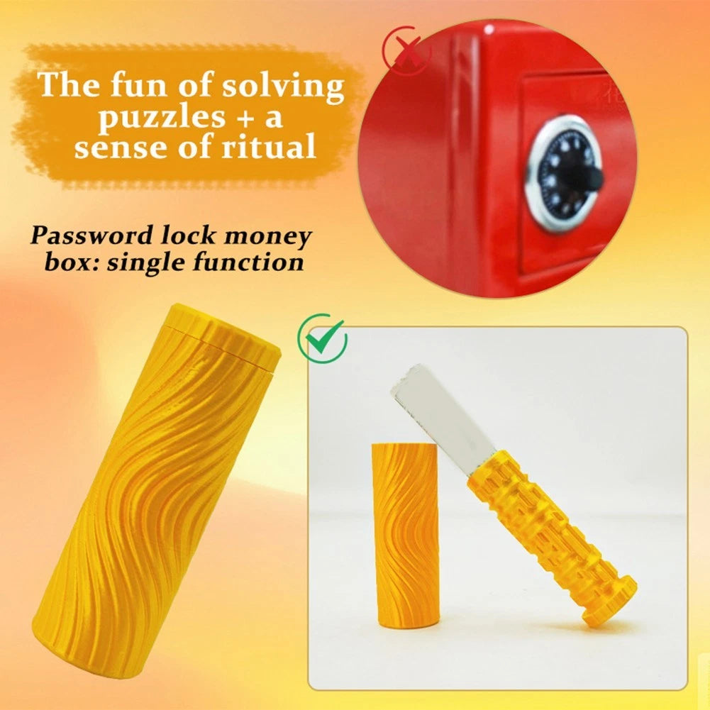 Small Maze Puzzle Money Box for Coin Saving (Interactive 3D Design)