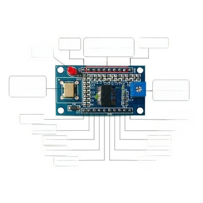 AD9851 DDS Module for Sine Wave Output (0-70MHz)