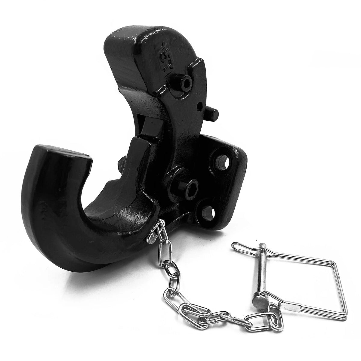 15-Ton Heavy Duty Pintle Hook for Trailer Towing (Rigid Mount)