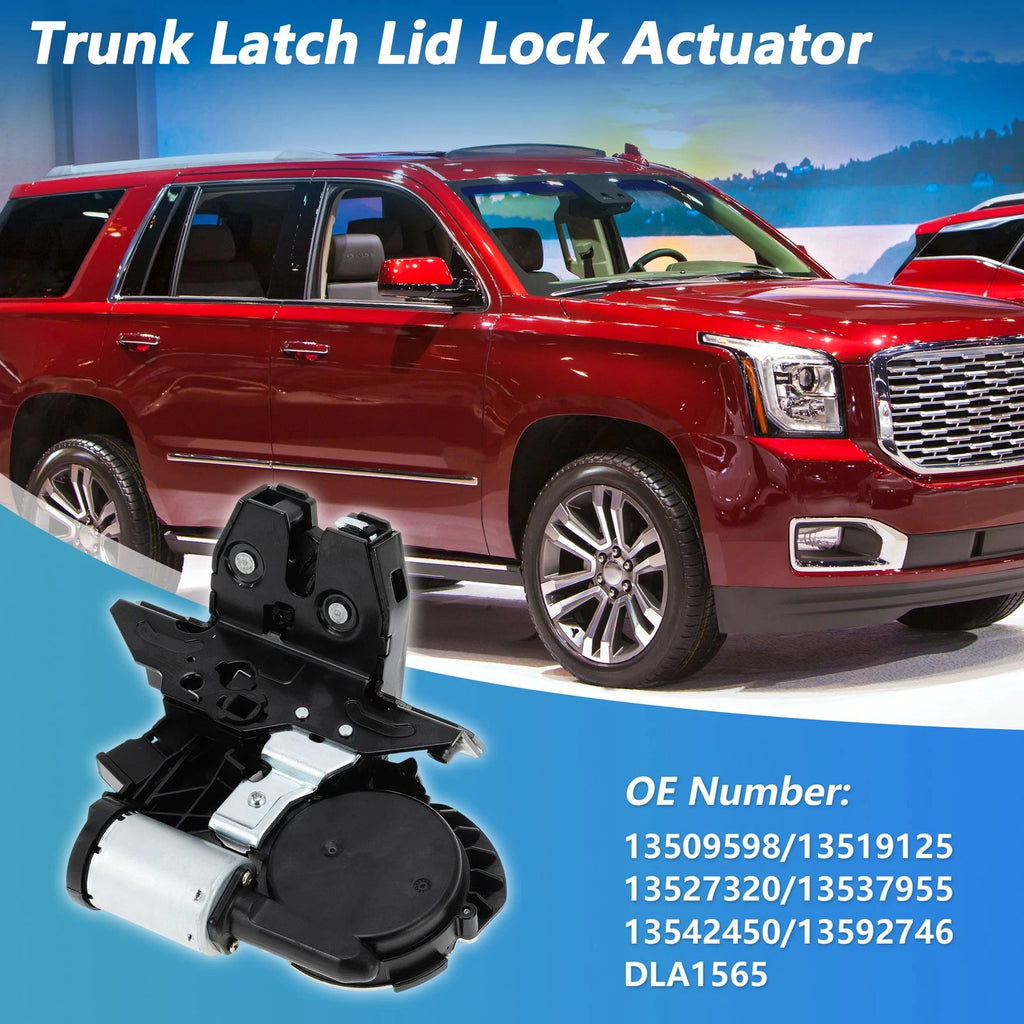 Trunk Latch Lock Actuator Replacement for Chevy Suburban Tahoe Yukon (2000–2024)