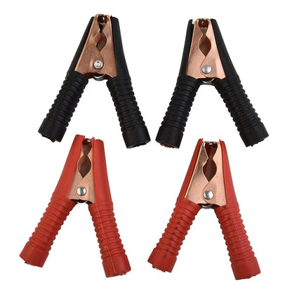 4X Insulated Car Battery Clip Clamps for Crocodile Style