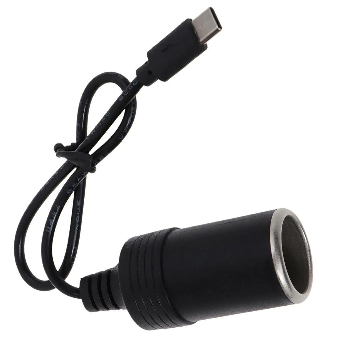 USB-C Car Cigarette Lighter Socket Adapter Plug 45W PD Charger