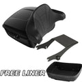 Trunk Backrest Pad Mount Rack for Harley Touring Glide (1997–2008)