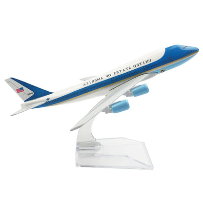 Air Force One Model for Boeing 747 (16cm)