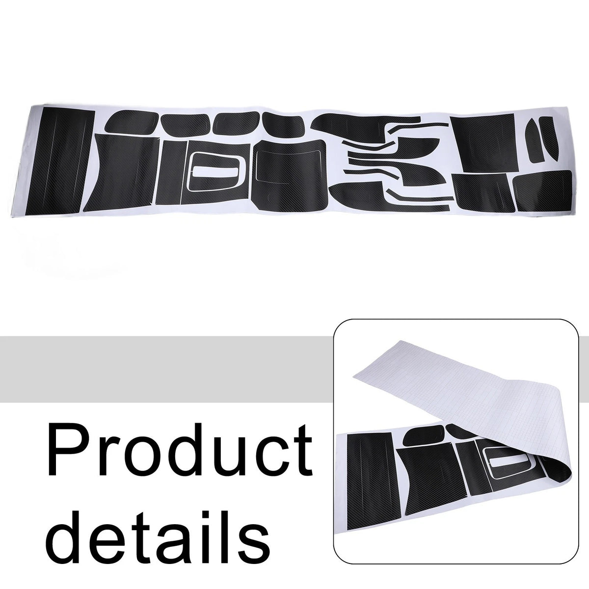 Vinyl Interior Sticker for Car Console Decals (2010–2023)