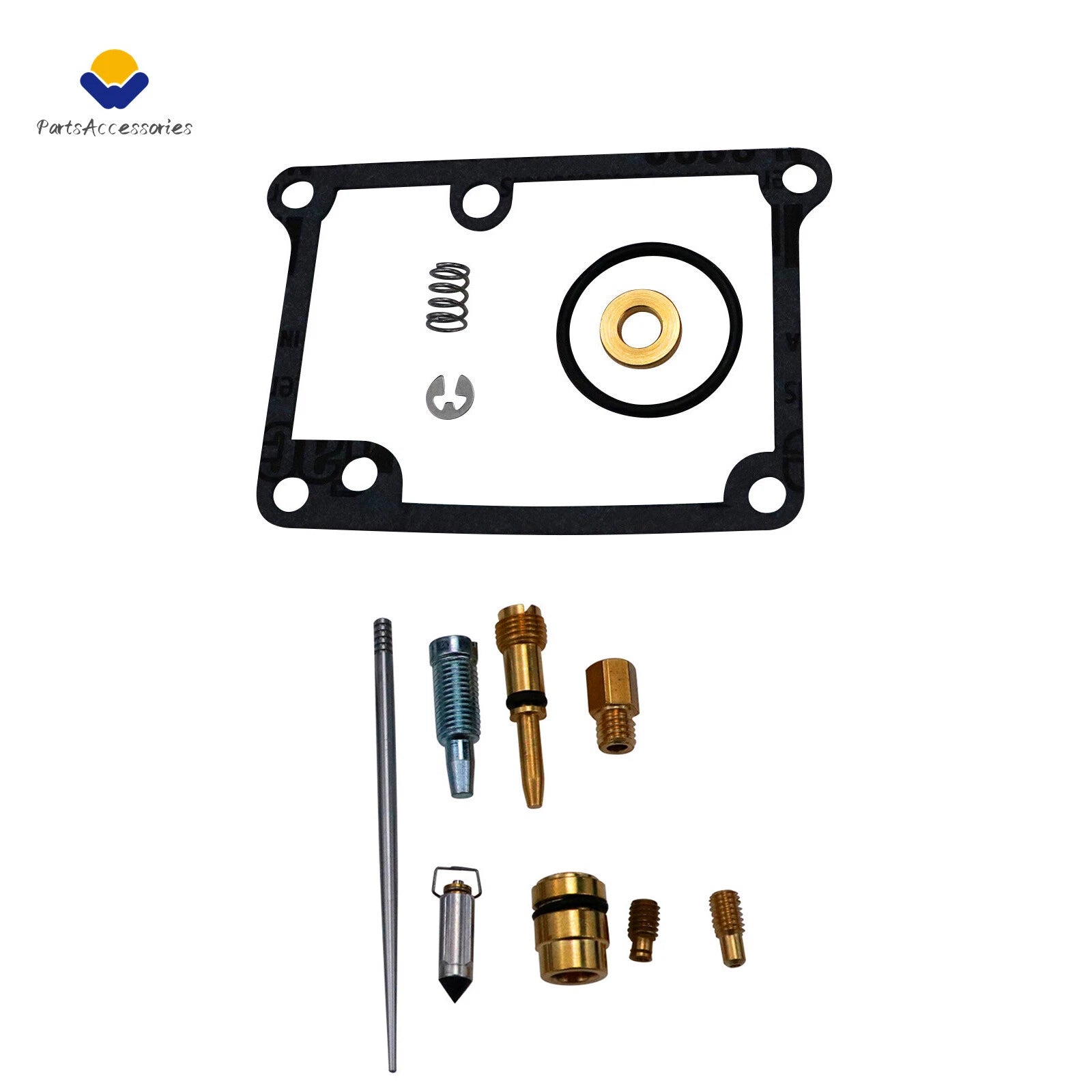 2X Carburetor Rebuild Repair Kit for Yamaha Banshee 350 YFZ350 (1988–2006)