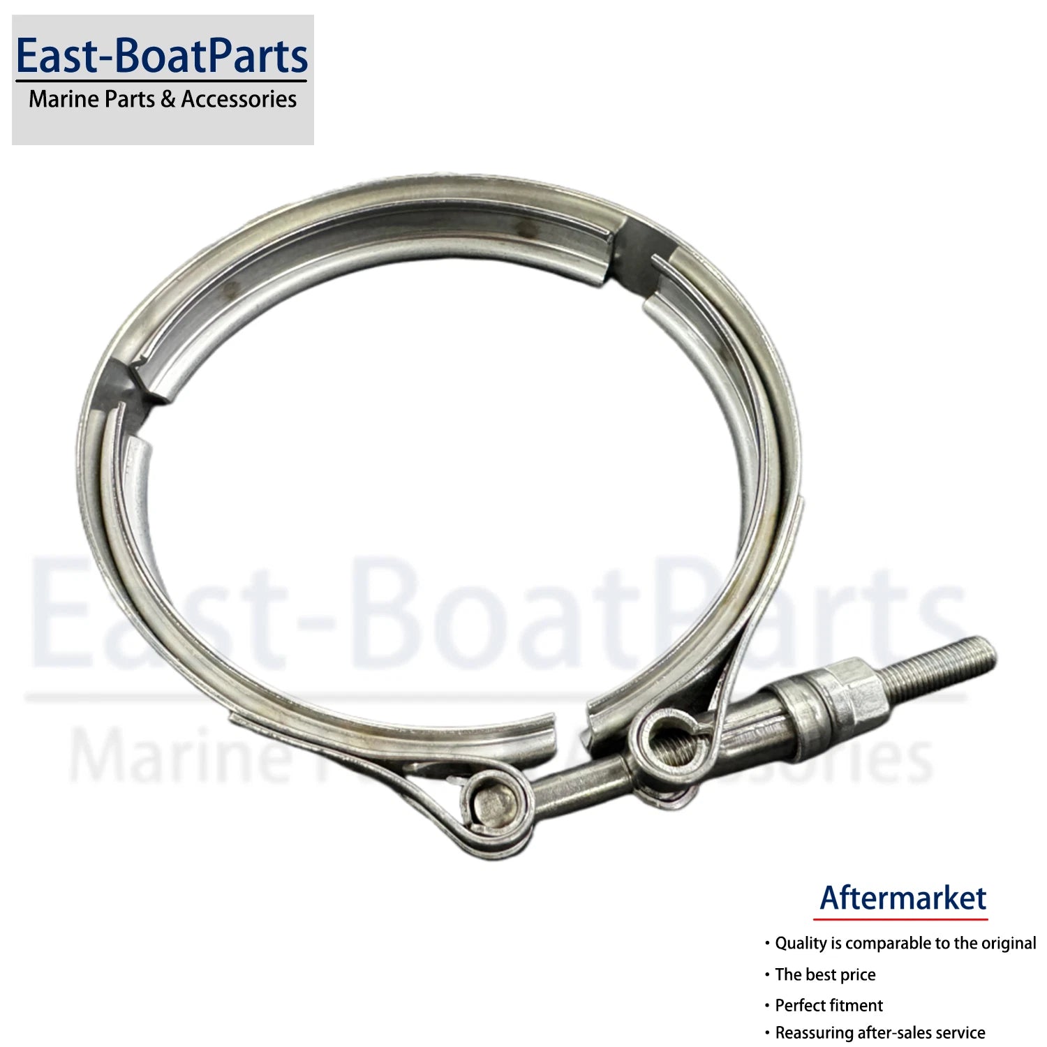 V-Clamp for Volvo Penta D4 D7 TAMD 61 62 63 71 72 73 74 75 103 (2003–2023) 21325767
