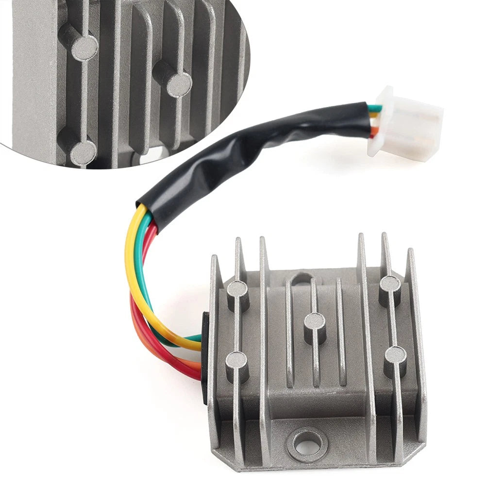 4-Wire Voltage Regulator Rectifier for GY6 50cc 150cc 250cc (All Years)