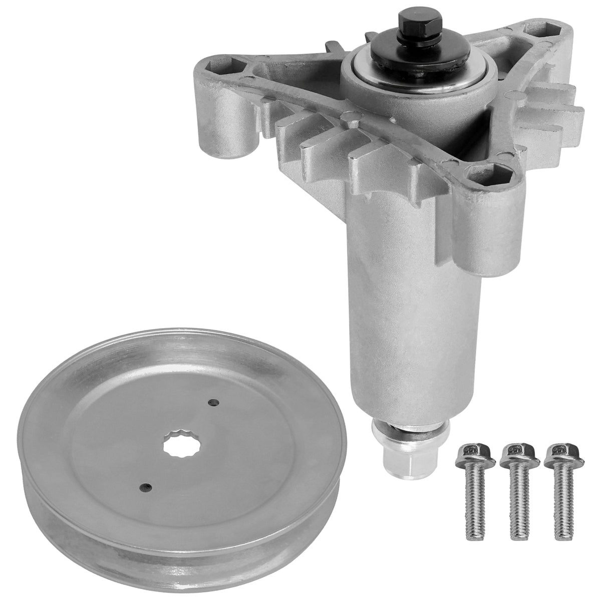 Spindle Assembly Pulley Replacement for Poulan PR1742STF (2005–2005)