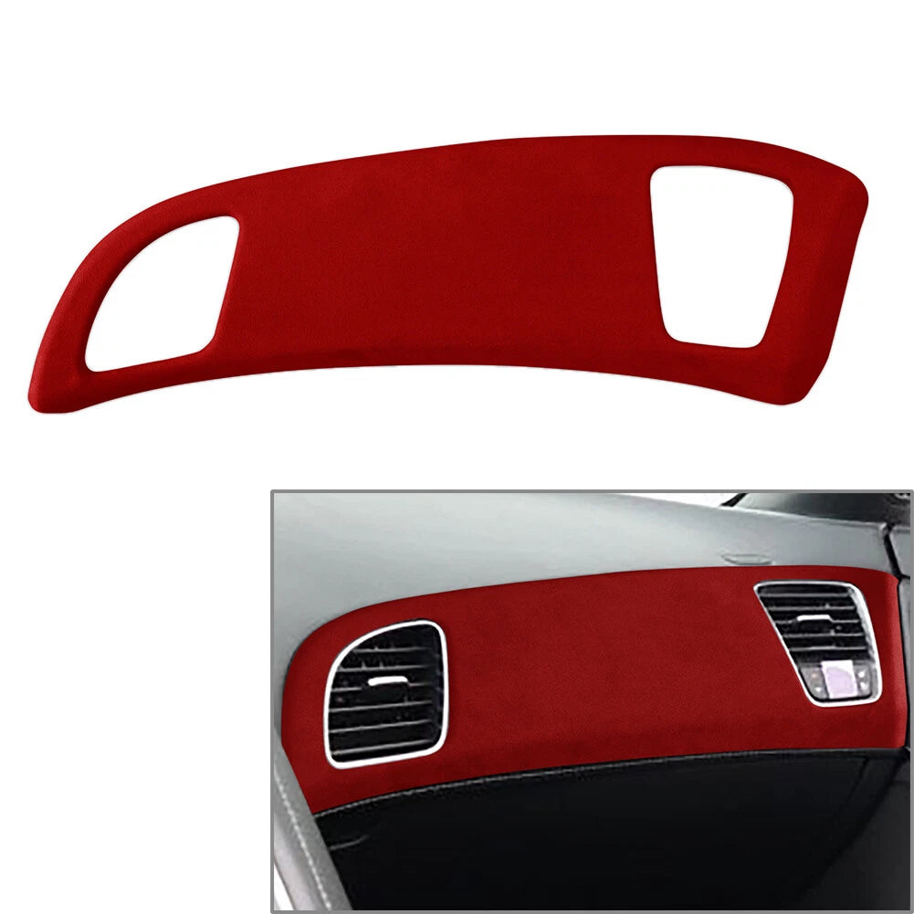 Suede Dashboard Panel Trim for Chevrolet Corvette C7 (2014–2019) Red
