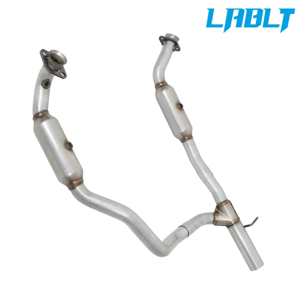 Set of 2 Catalytic Converters for Ford E-150 E-250 E-350 (2009–2014) LABLT