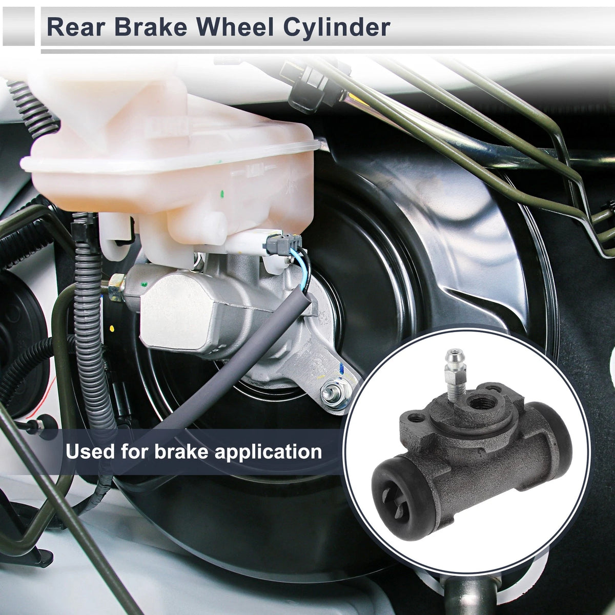 Brake Wheel Cylinder Rear Replacement for Toyota RAV4 (1996–2000)