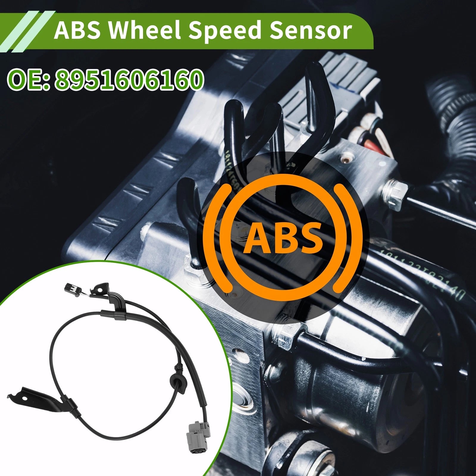 ABS Wheel Speed Sensor Replacement Rear Left for Toyota Camry (2012–2017)