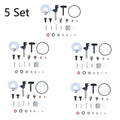 5X Carburetor Repair Rebuild Kit for Honda GX120 GX160 GX200 (2000–2023)