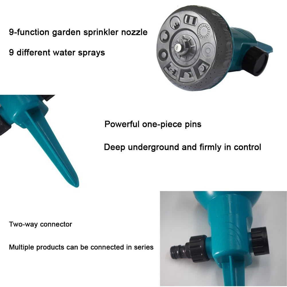 Leak Proof Yard Sprinkler for Reliable Watering Performance