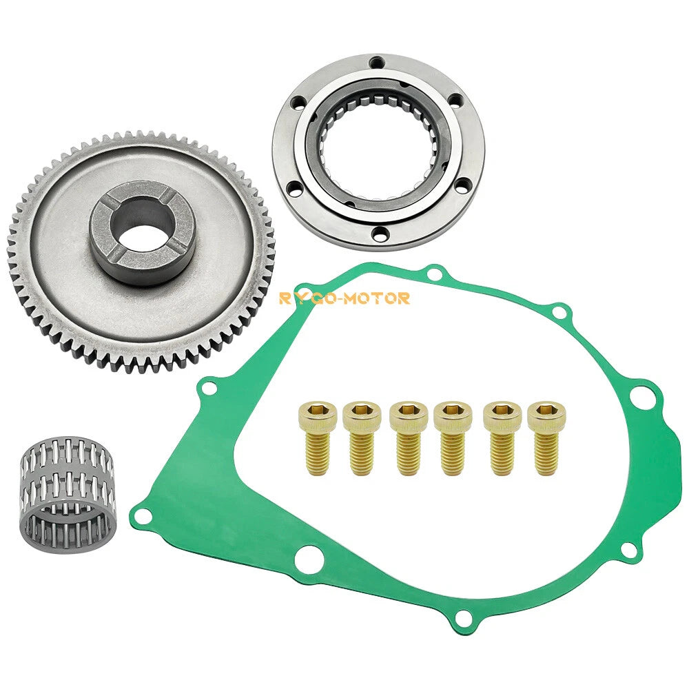 Starter Clutch One Way Gear Bearing Gasket for Yamaha Warrior 350 (1987–2004)