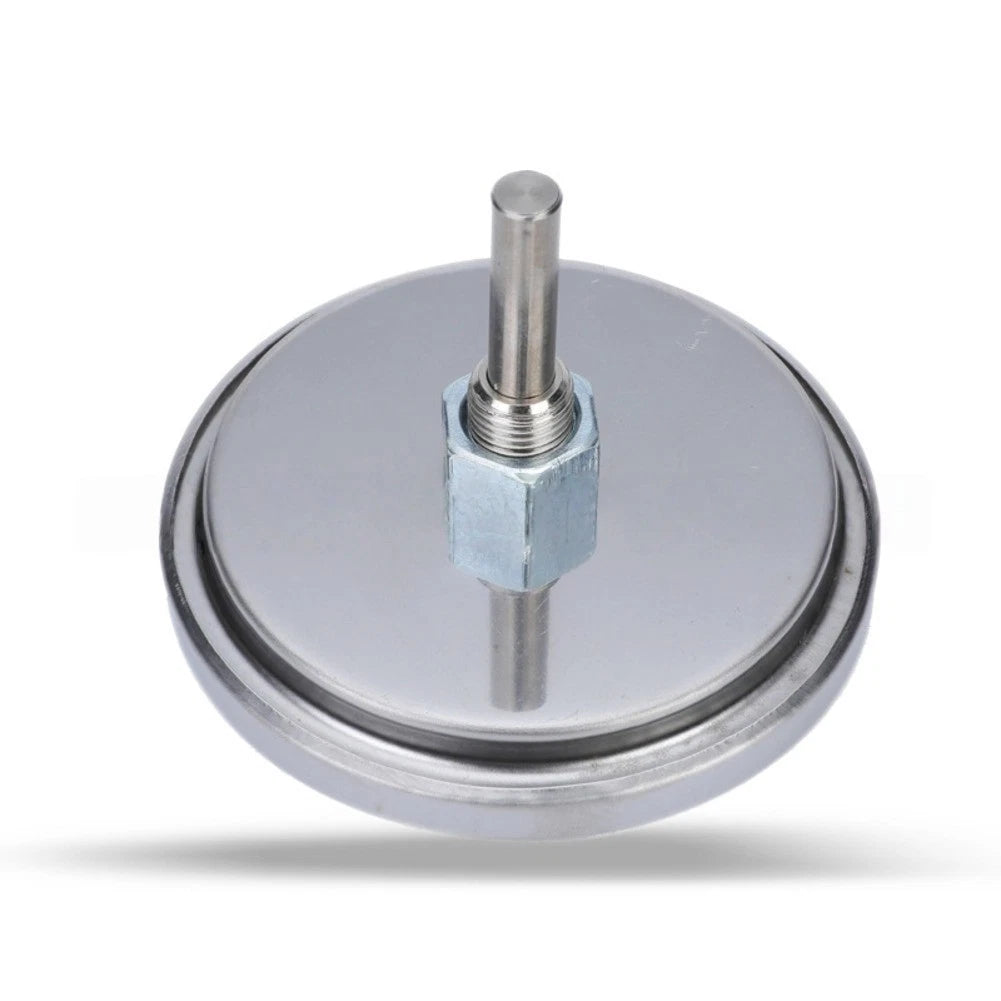 BBQ Lid Thermometer Gauge for Grills (Stainless Steel)