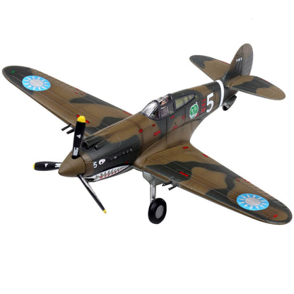1/72 WWII Diecast Alloy Model for Curtiss P-40C Warhawk (1940–1945)