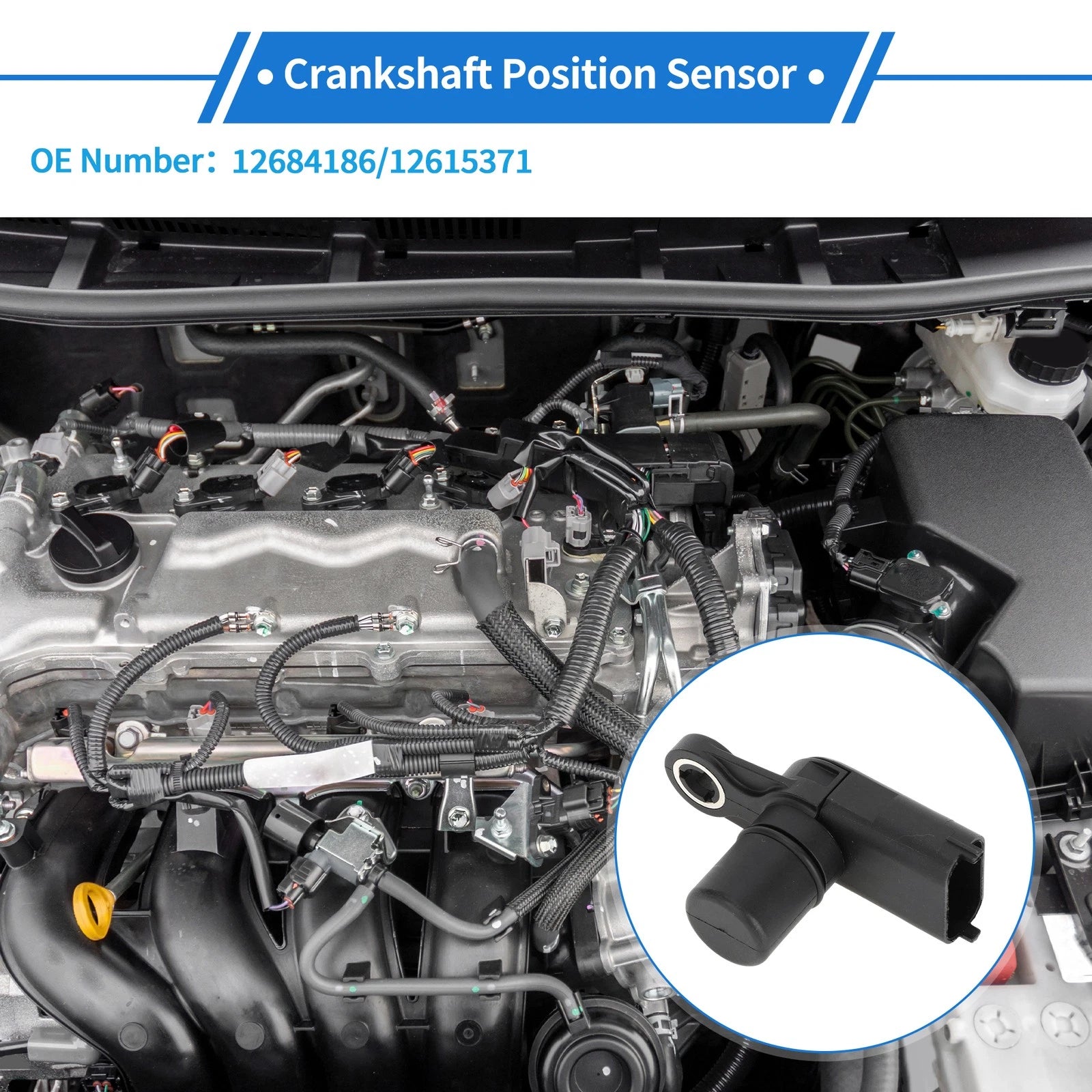 Crankshaft Position Sensor for Chevy Camaro LS (2010–2015)