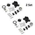2X Water Pump Impeller Kit for Johnson Evinrude (9.9-15HP) 394711 0394711