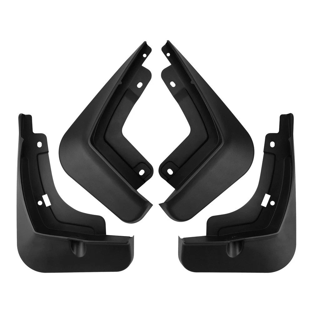 Set of 4 Black PP Plastic Mud Flaps for Chery Tiggo 8 Pro (2022–2025)